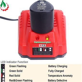 Sạc pin Mil 12V M12 Li-ion nhận mạch zin