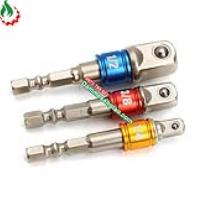Đầu chuyển máy bắn vít 1/4 sang bulong loại có màu