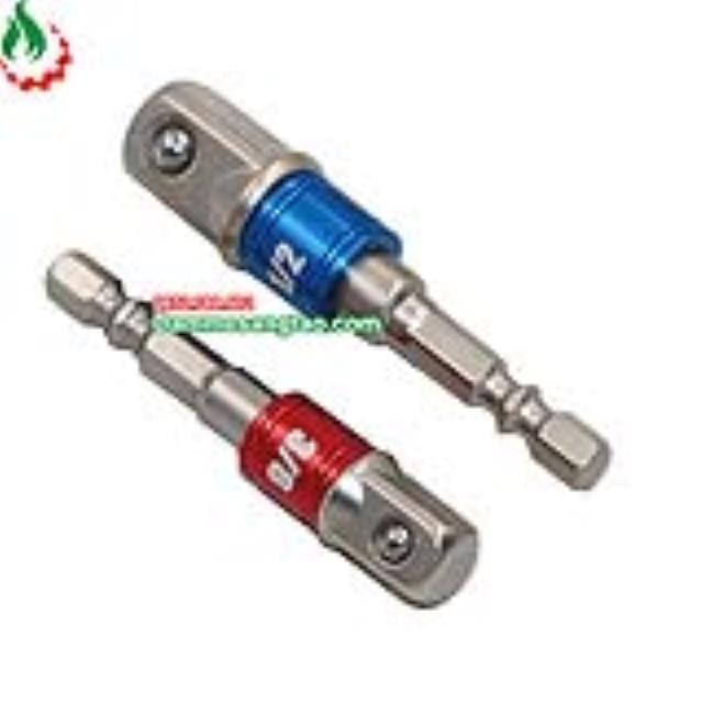 Đầu chuyển máy bắn vít 1/4 sang bulong loại có màu