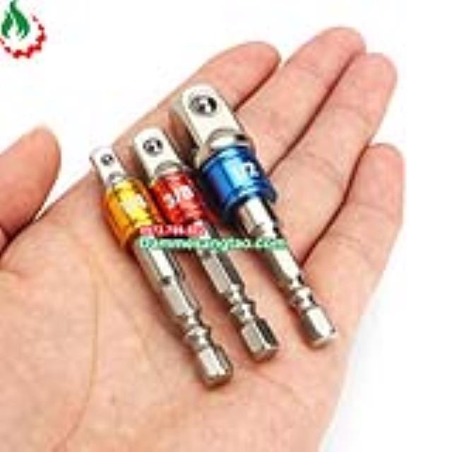 Đầu chuyển máy bắn vít 1/4 sang bulong loại có màu