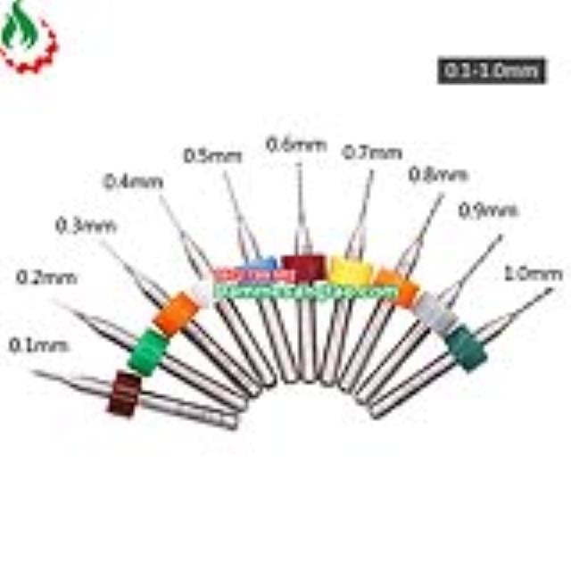 Mũi khoan CNC nhiều kích cỡ (Bộ 10 mũi)
