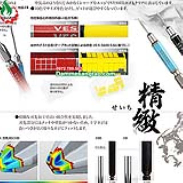 Mũi vít 4 cạnh phủ crom chuôi lục giác Vessel