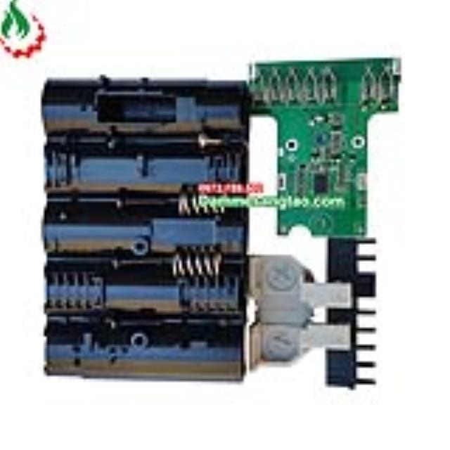 Vỏ pin hitachi 18V Li-ion 3.7V 18650 nhận sạc zin