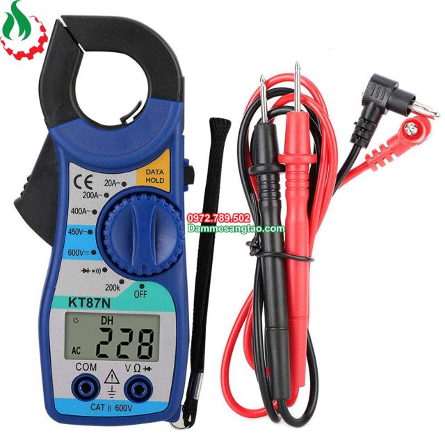 Ampe kìm VC3266L đo điện vạn năng