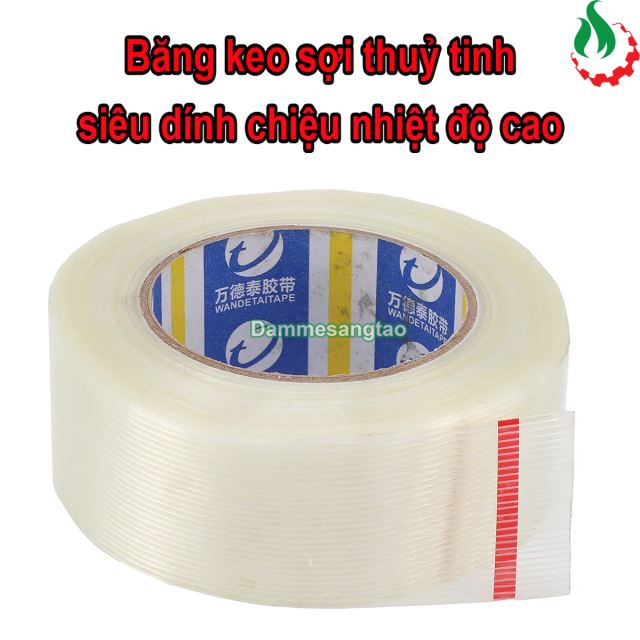 Băng keo sợi thủy tinh cách nhiệt chịu nhiệt độ cao