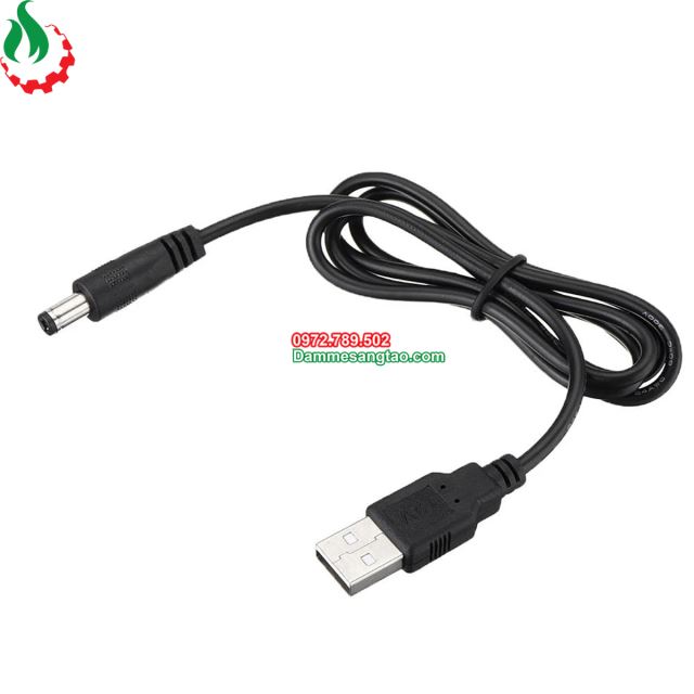 Cáp chuyển đổi Usb 5V sang 5V 9V 12V