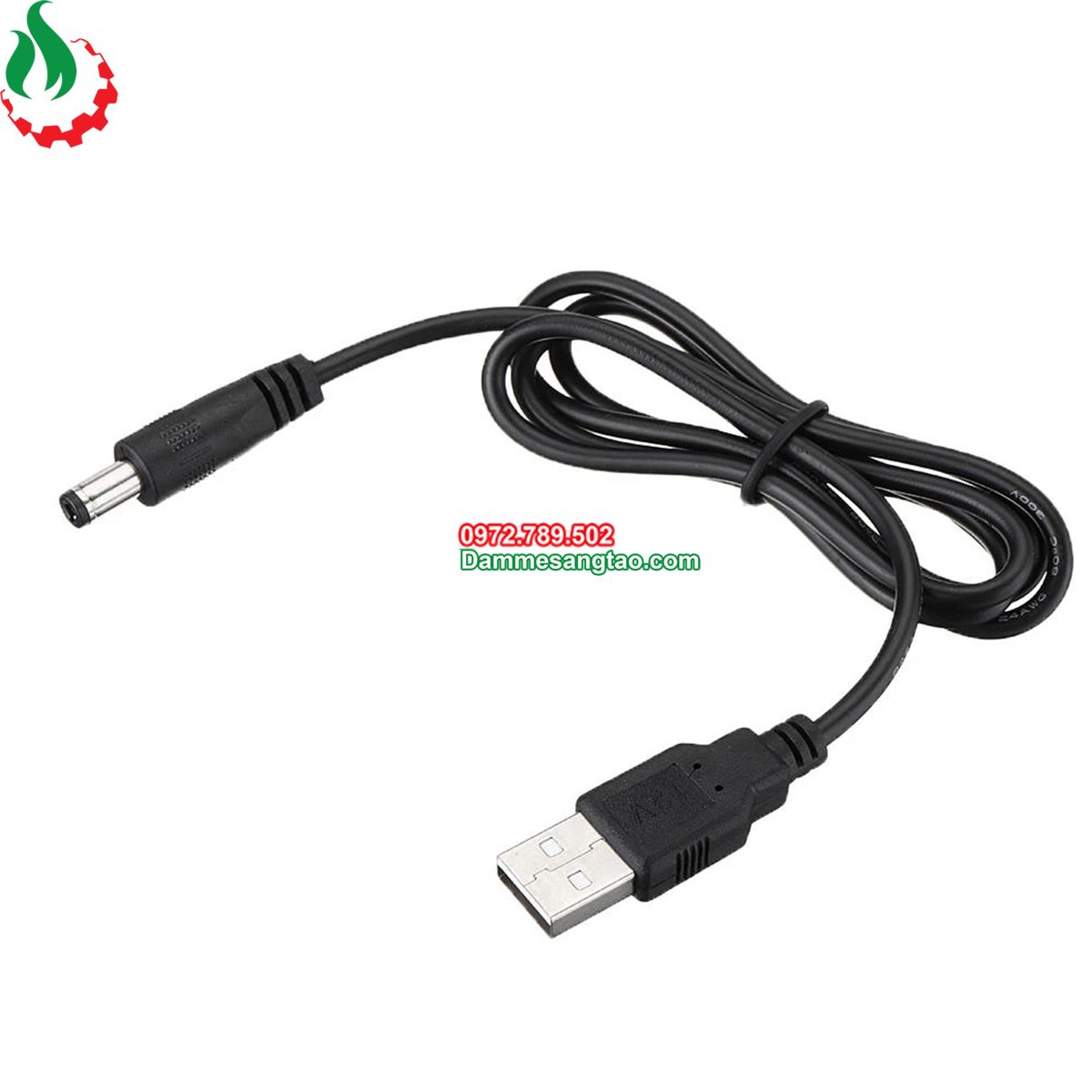 Cáp chuyển đổi Usb 5V sang 5V 9V 12V