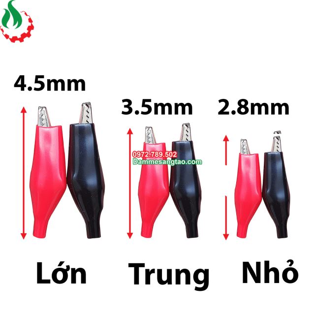 Đầu kẹp cá sấu mini