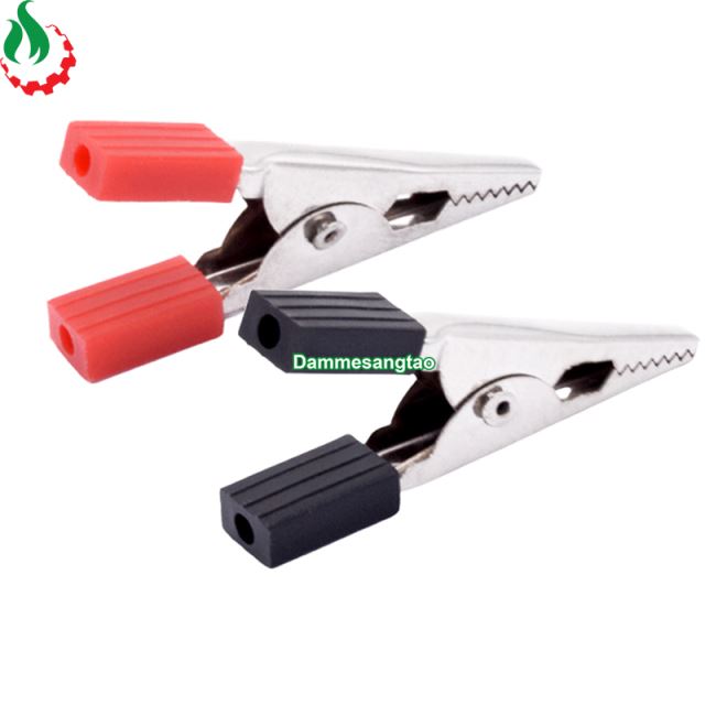 Đầu kẹp cá sấu mini (Vuông)