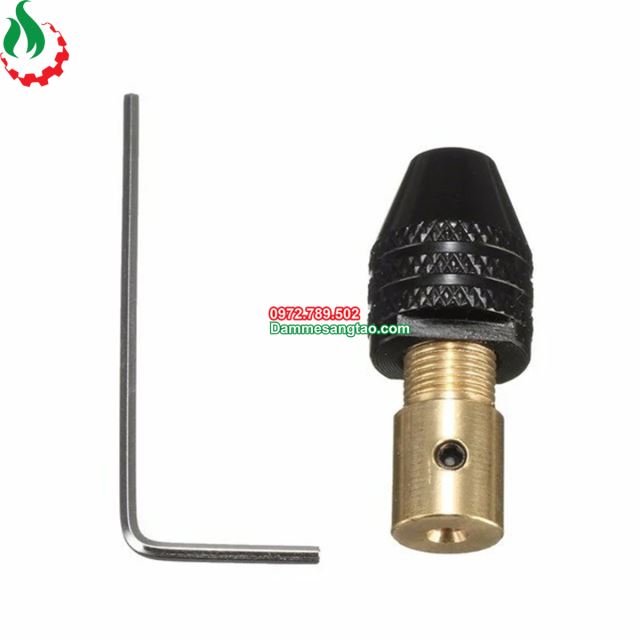 Đầu kẹp mũi khoan đa năng 0.3 - 3.5mm trục 2mm 3.17mm 5mm