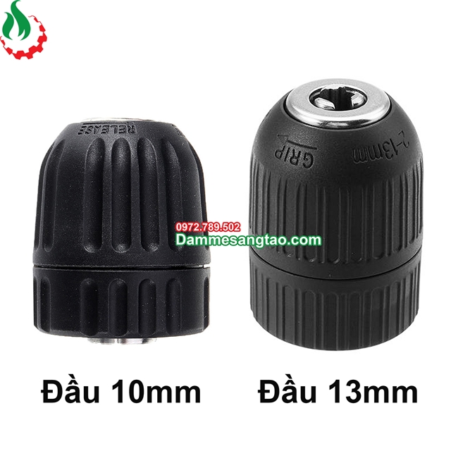 Đầu khoan nhựa 10mm 13mm cho máy khoan