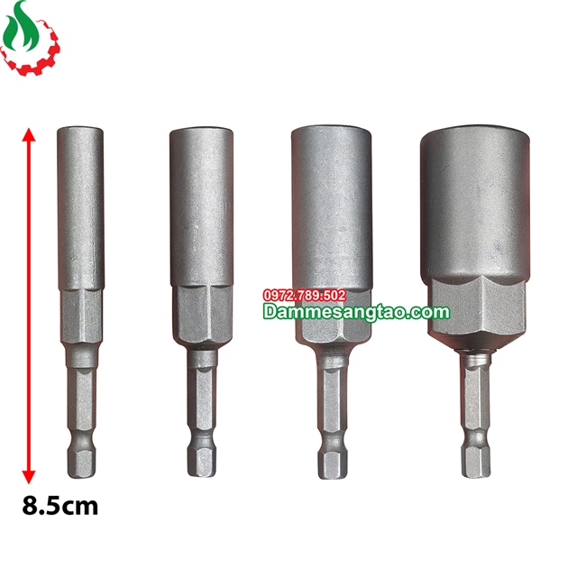 Đầu khẩu tuýp lỗ sâu chuôi lục giác