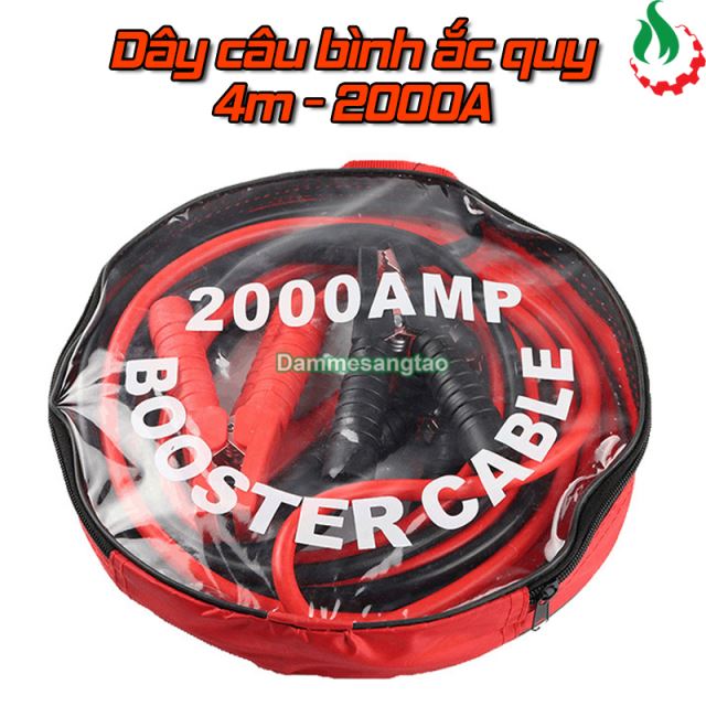 Dây câu bình ắc quy ô tô 2000A Chịu tải cao