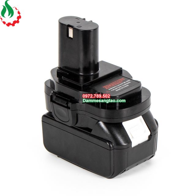 Đế chuyển Pin makita 18V trượt sang máy makita 18V chọt