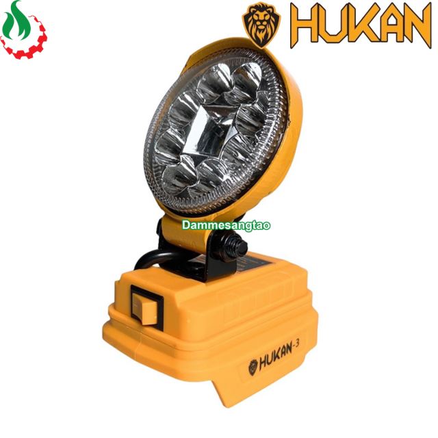 Đèn led siêu sáng HUKAN 21V HK-LB3IN15 3inch 12Led 15W (Không pin)