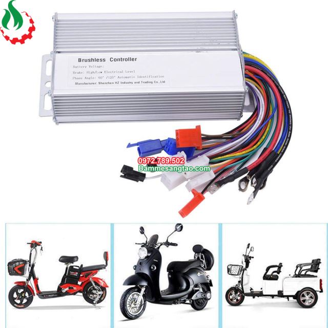 IC Điều tốc xe điện 36V 48V 60V 72V