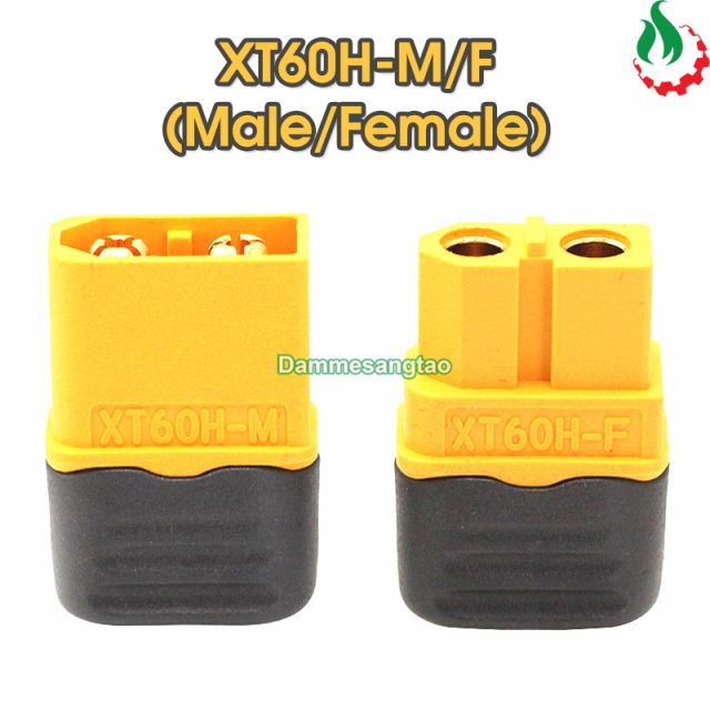 Jack cắm XT60H cho thiết bị điện công suất lớn RC mô hình