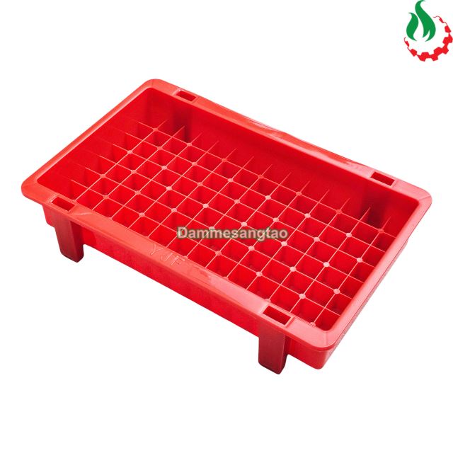 Khay pin 21700 chứa 112 cell pin (Xếp chồng được)