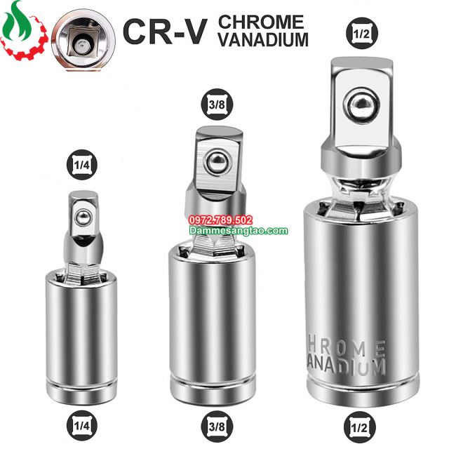 Khớp xoay đa năng lắc léo đầu bulong chuôi bulong