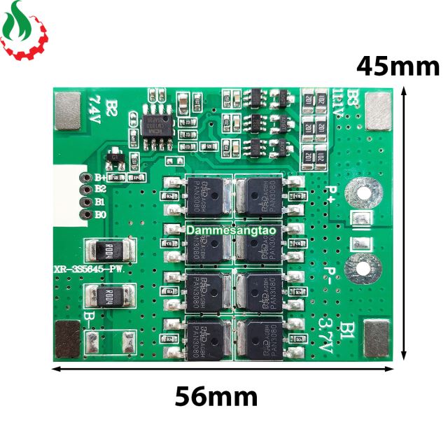 Mạch 3S 22A 12V XR bảo vệ pin Li-ion 3.7V