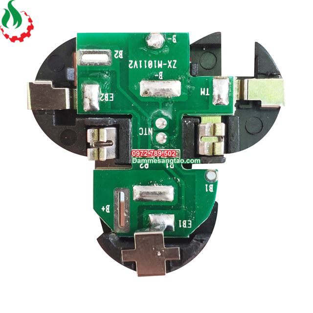 Mạch pin makita 10.8V Li-ion 3.7V nhận sạc zin