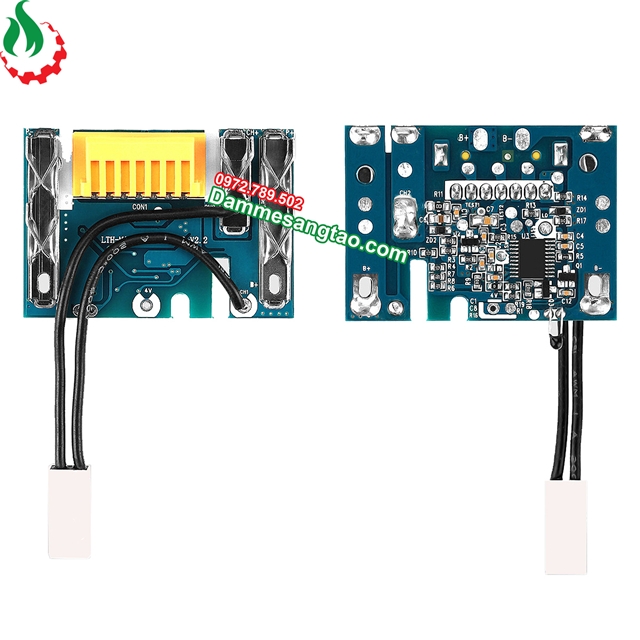 Mạch pin makita 4S 14V Li-ion 3.7V nhận sạc zin