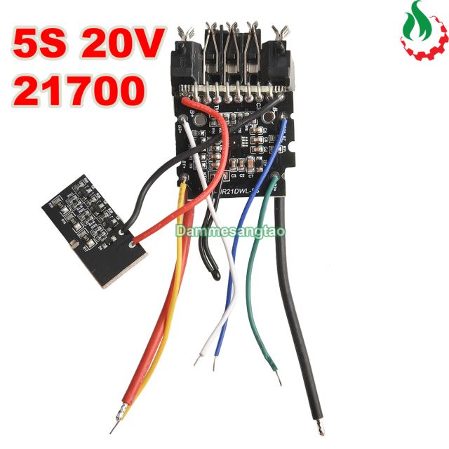 Mạch pin DEWALT 20V 18650 5S nhận sạc zin