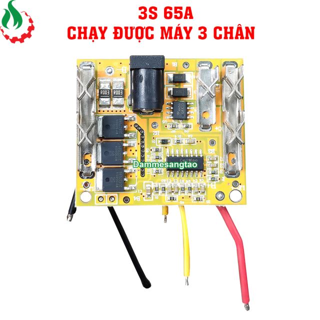 Mạch pin Makita 3S 65A 12V adapter bảo vệ pin Li-ion 3.7V