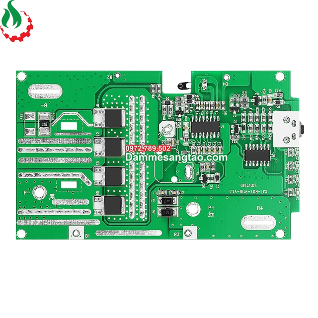 Mạch pin Ryobi 18V Li-ion 3.7V nhận sạc zin