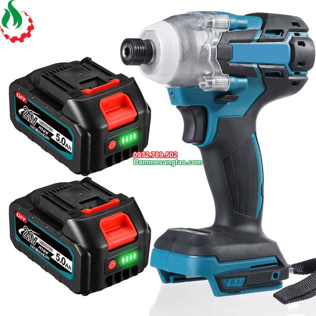 Máy bắn vít dùng pin 18V không chổi than (Mẫu 4)