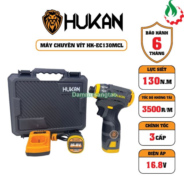 Máy bắn vít pin 16.8V Hukan HK-EC130MCL 130Nm