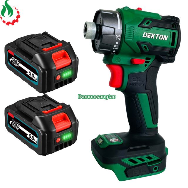Máy bắn vít trượt pin 21V Dekton M21-VT55NCP 55Nm
