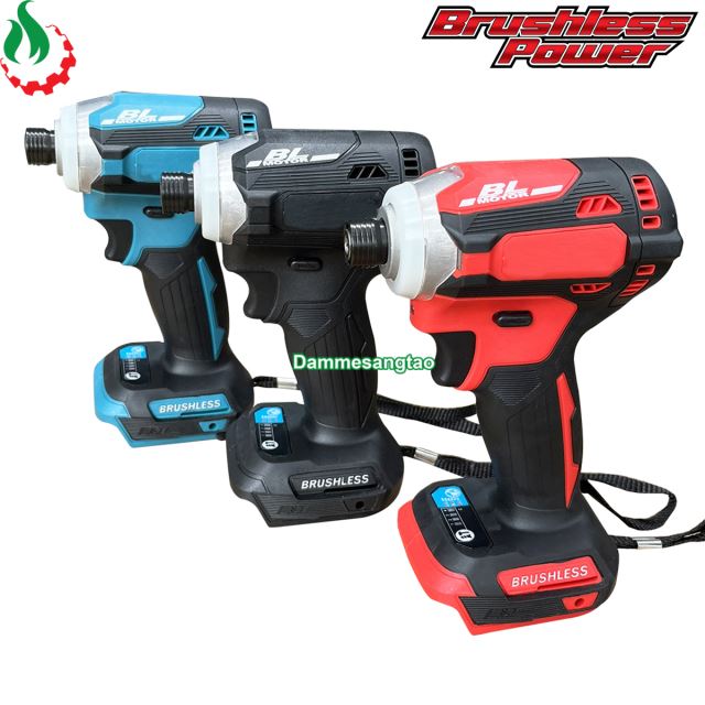 Thân máy bắn vít dùng pin 18V không chổi than (Mẫu 5) (Không pin)