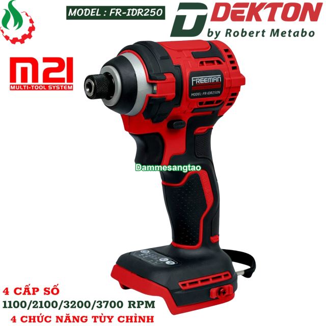 Máy bắn vít pin 21V Freeman FR-IDR250N 250Nm