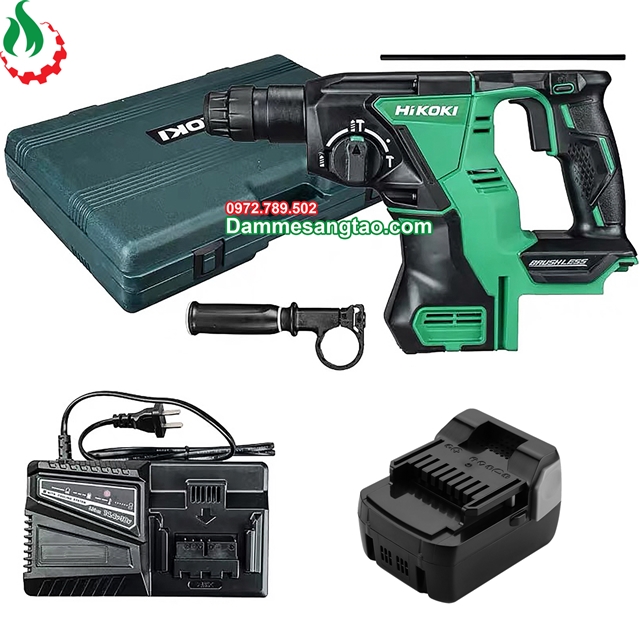 Máy khoan bê tông dùng pin HITACHI DH18DBL