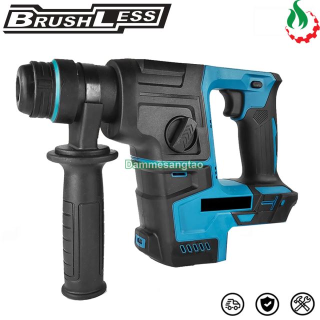 Máy khoan bê tông pin 2 chức năng 18V không chổi than (Mẫu 2)