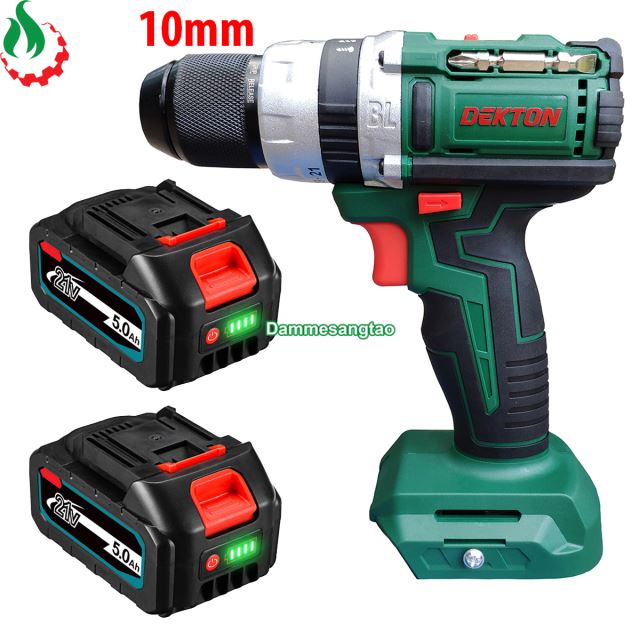 Máy khoan pin 18V Dekton M21-ID10BL 50Nm
