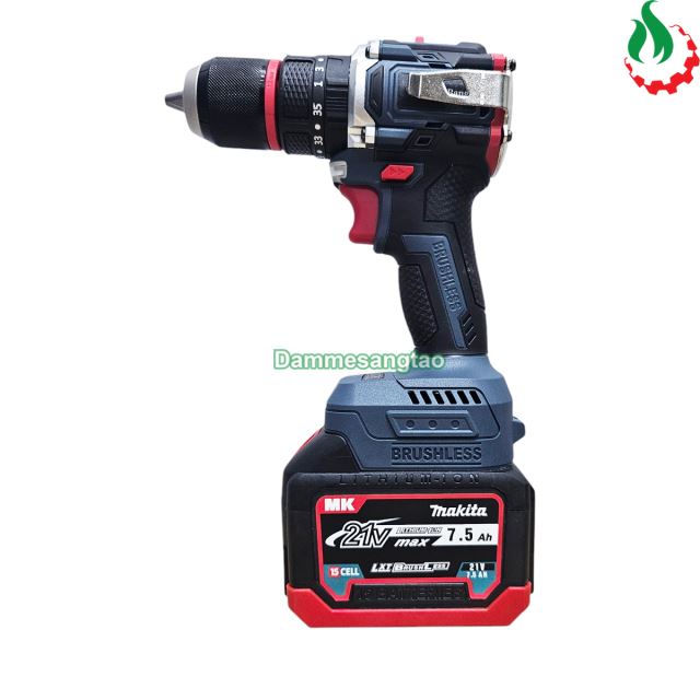 Máy khoan pin 18V (Mẫu 5) động cơ không chổi than