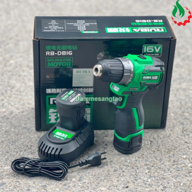 Máy khoan pin 3 chức năng 16.8V Ruiba RB-DB16