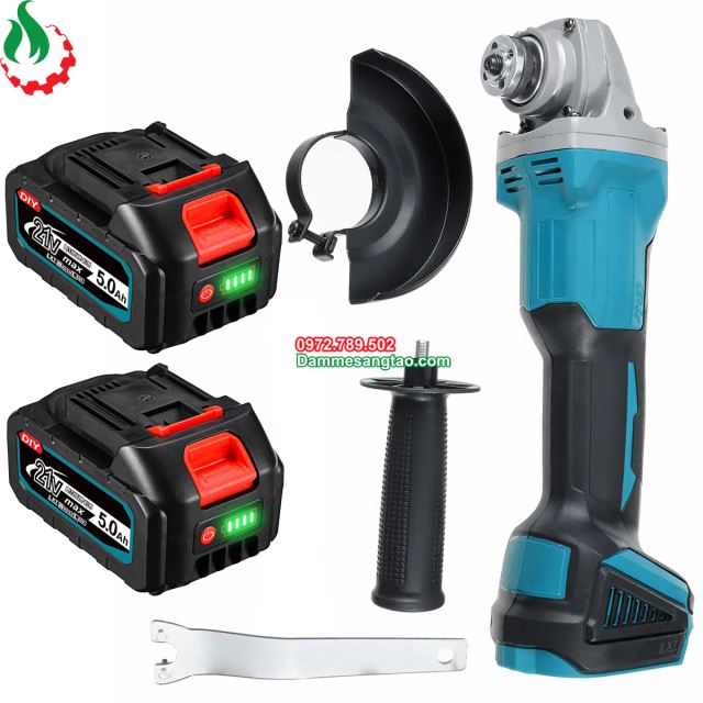 Máy mài góc dùng pin 18V không chổi than (Mẫu 2)