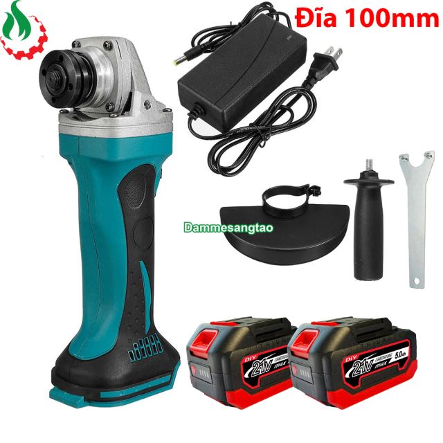 Máy mài góc pin 18V không chổi than (Mẫu 4)