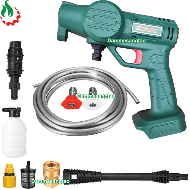 Máy rửa xe pin 18V Dekton M21-CW4000