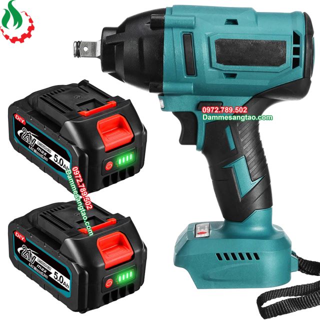 Máy siết bulong dùng pin 18V không chổi than (Mẫu 6)