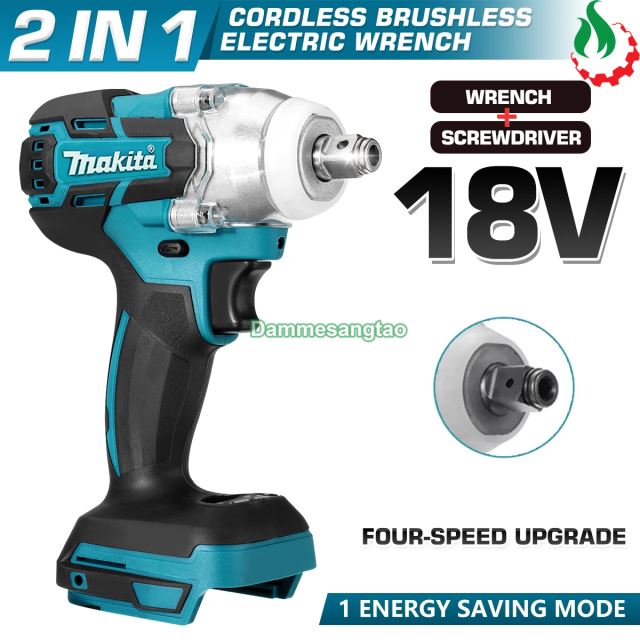 Máy siết bulong dùng pin 18V không chổi than (Mẫu 4)