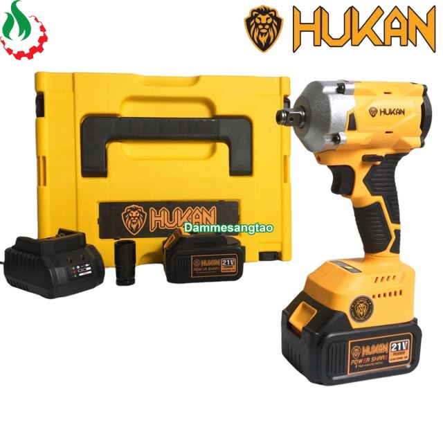 Máy siết bulong pin 21V HUKAN X4-PRO 330Nm
