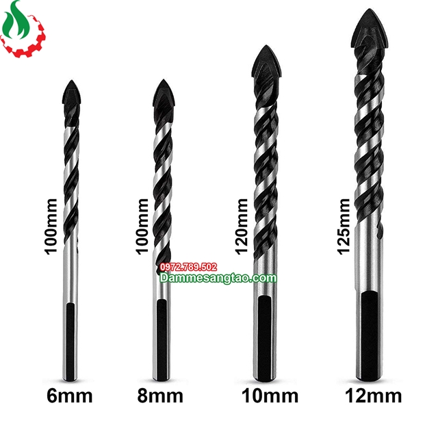 Mũi khoan đa năng vác cạnh