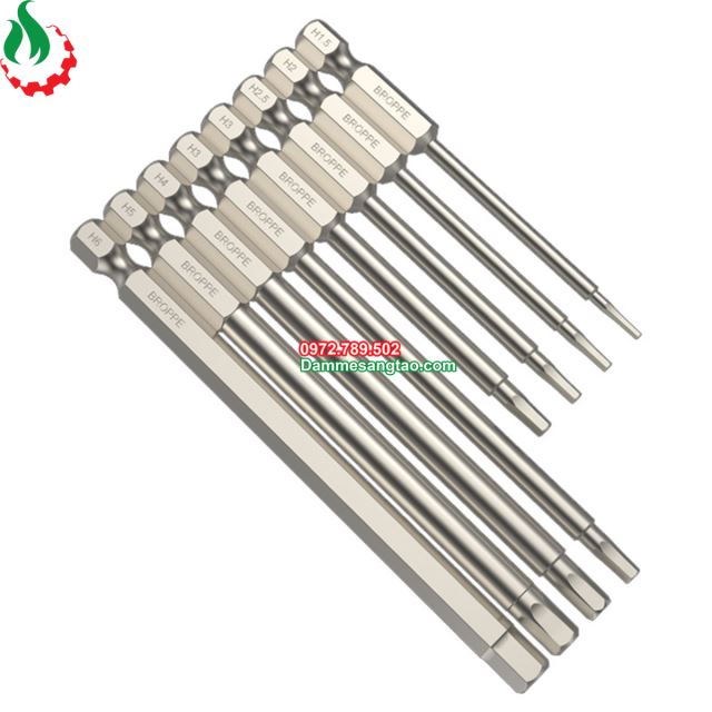 Mũi lục giác chuôi lục giác Broppe