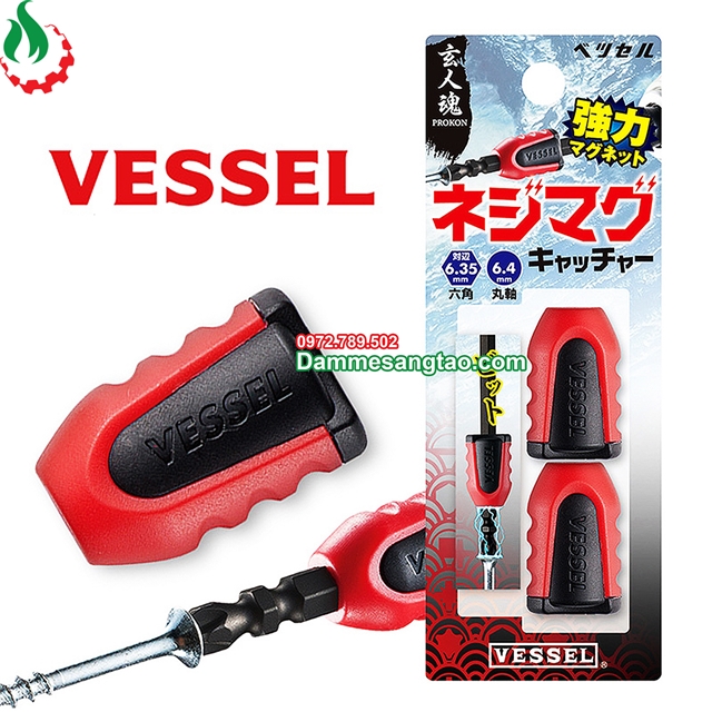 Nam châm trợ lực mũi vít Vessel