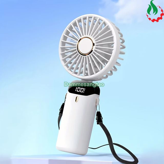 Quạt cầm tay di động mini tốc độ cao N15 5 cấp độ