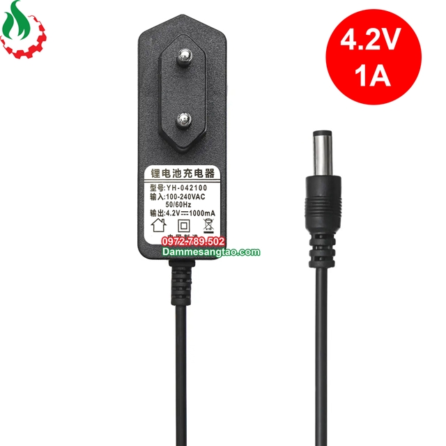 Sạc 1S 4.2V 1A dùng cho pin Li-ion 3.7V